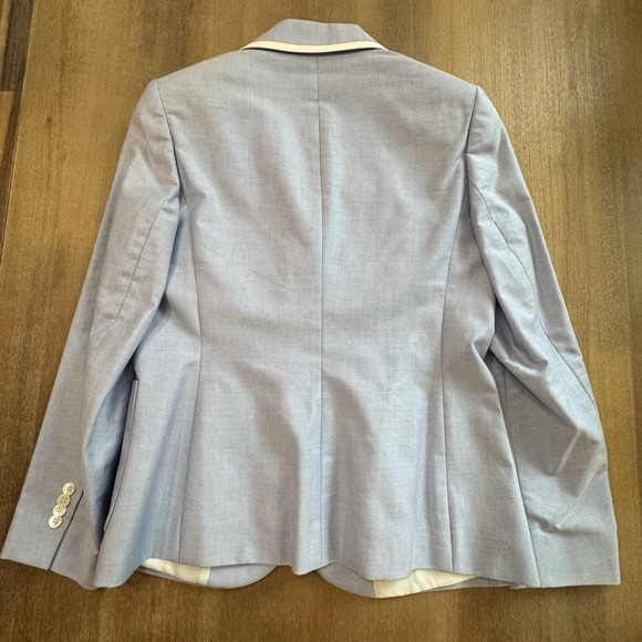 Women's‎ Brooks Brothers Supima Cotton Jacket Size 10 Blue Nautical - Picture 11 of 11